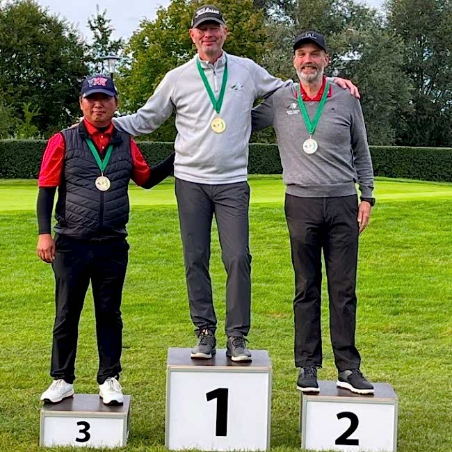 AK50 Herren: Hyung-Gyun Kim, Olaf Kern, Stefan Jürgens (v.l.)