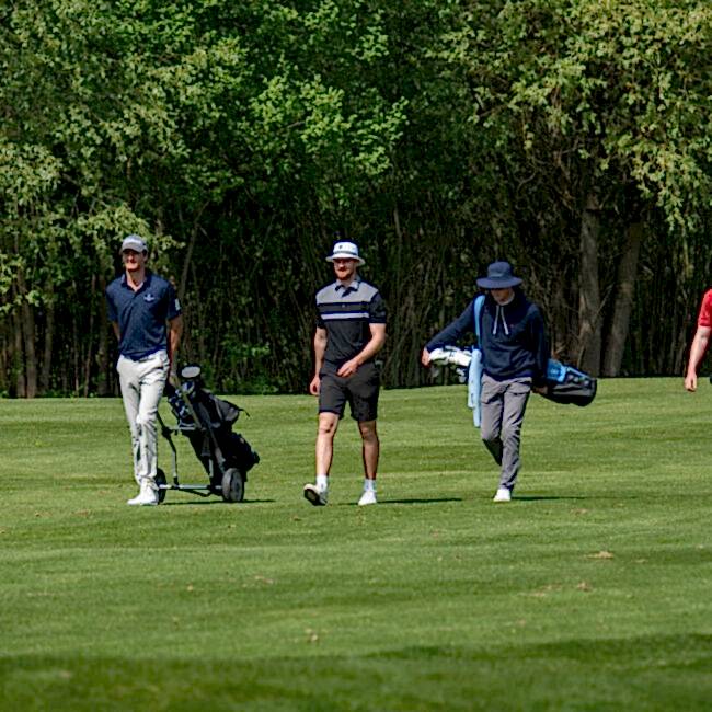 Luis Büch, David Rauch, Gustav Ordel und Julian Trost